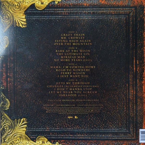 Ozzy Osbourne – Memoirs Of A Madman Greatest Hits - LP