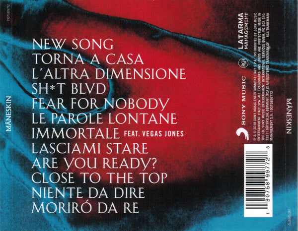 Måneskin – Il Ballo Della Vita - CD