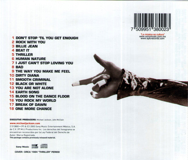 Michael Jackson – Number Ones - CD
