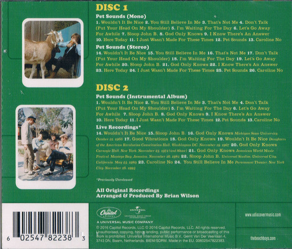 The Beach Boys – Pet Sounds CD