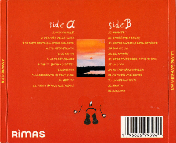 Bad Bunny – Un Verano Sin Ti - CD