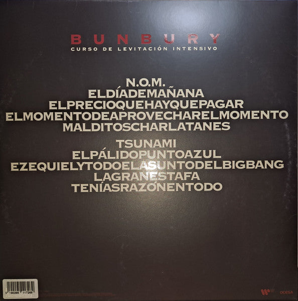 Bunbury - Curso De Levitacion Intensivo - LP+CD