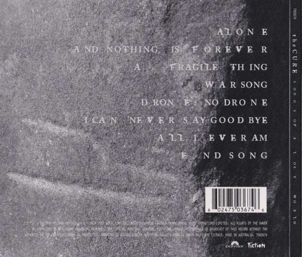 The Cure – Songs Of A Lost World - CD