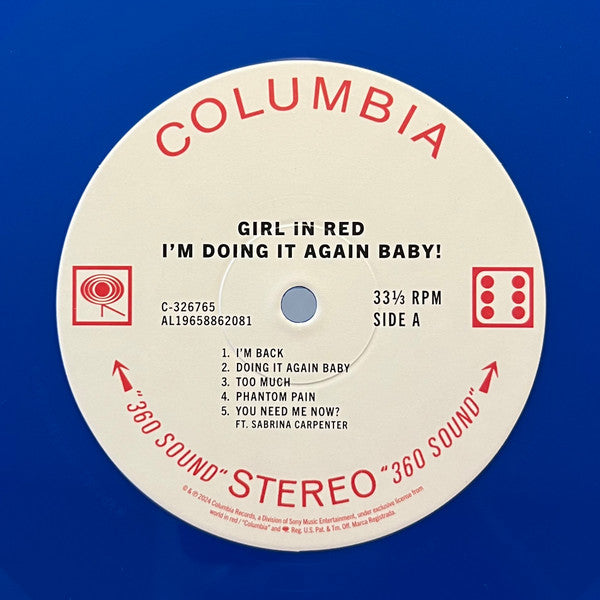 Girl In Red – I’m Doing It Again Baby! LP