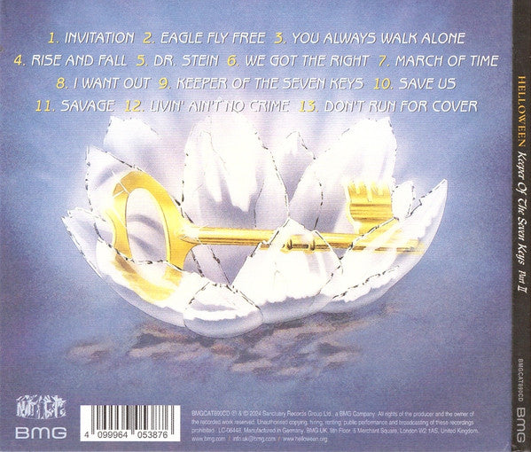 Helloween – Keeper Of The Seven Keys - Part II - CD