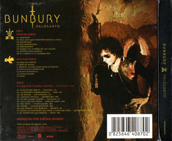 Bunbury  –  Palosanto - CD