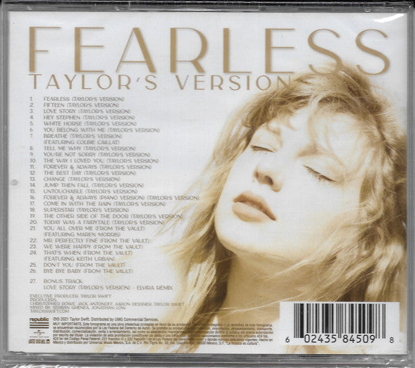 Taylor Swift – Fearless (Taylor's Version) - CD