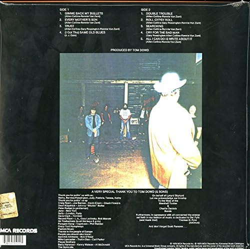 Lynyrd Skynyrd – Gimme Back My Bullets LP