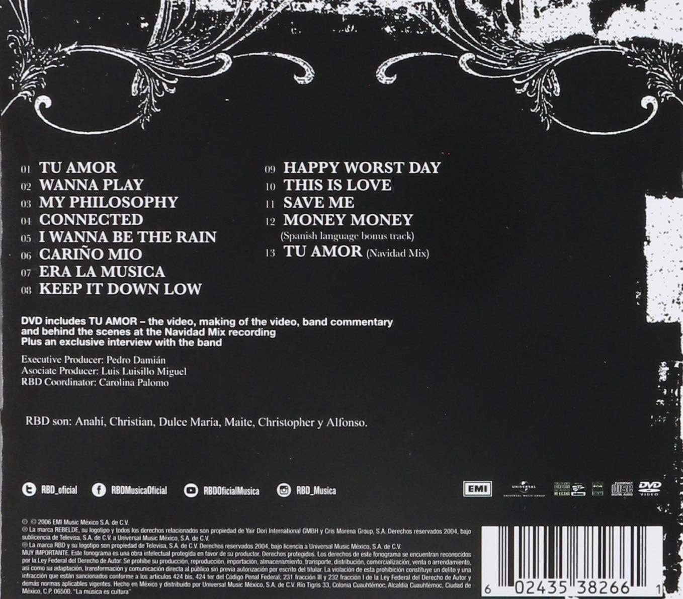 RBD - Rebels - CD+DVD