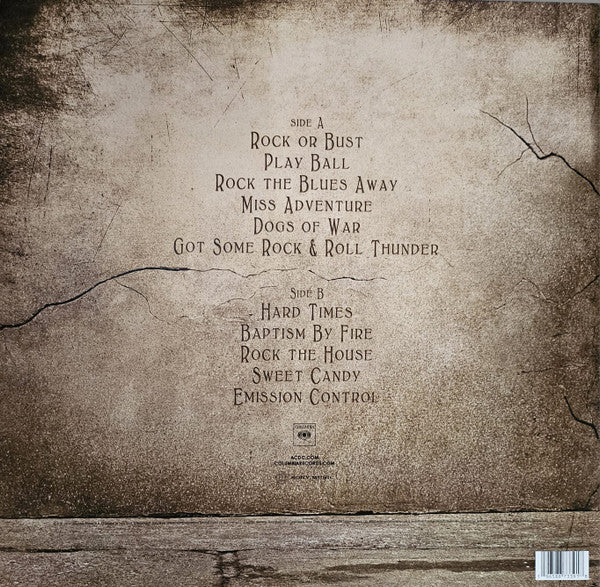 AC/DC – Rock Or Bust - LP Dorado