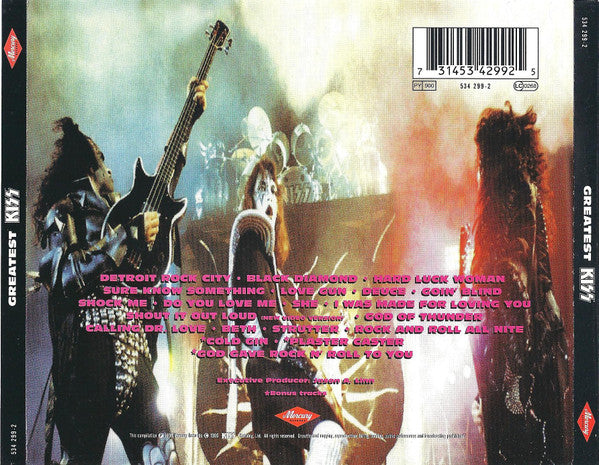 Kiss – Greatest Kiss - Cd
