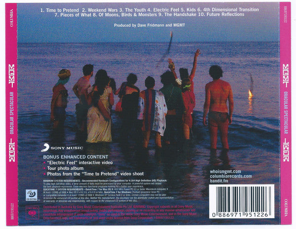 MGMT – Oracular Spectacular - CD