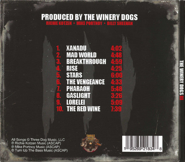 The Winery Dogs – III - CD