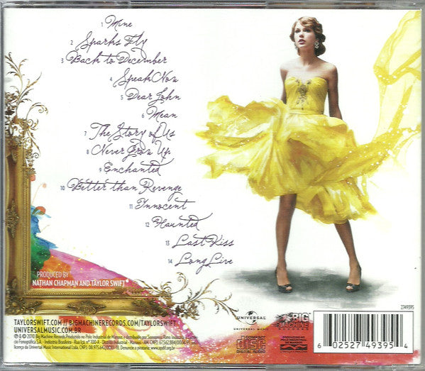 Taylor Swift – Speak Now - CD