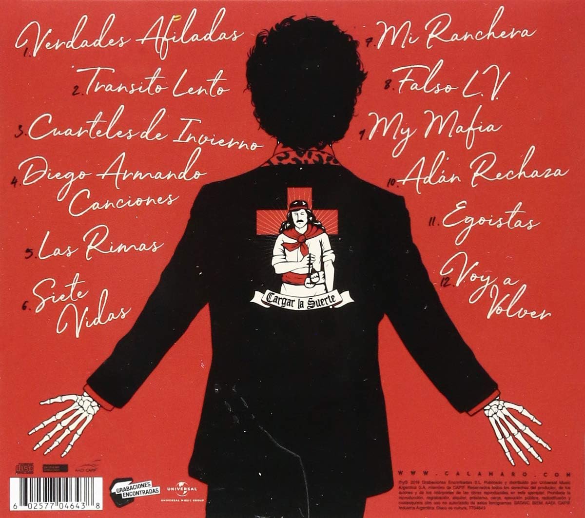 Andrés Calamaro – Cargar La Suerte CD