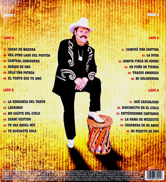 Ramon Ayala Y Sus Bravos Del Norte  – 50 Años Del Rey Del Acordeón - LP