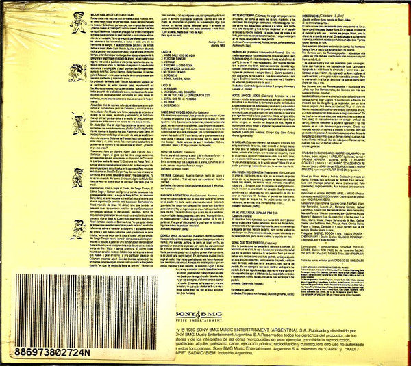Andrés Calamaro – Nadie Sale Vivo De Aqui CD