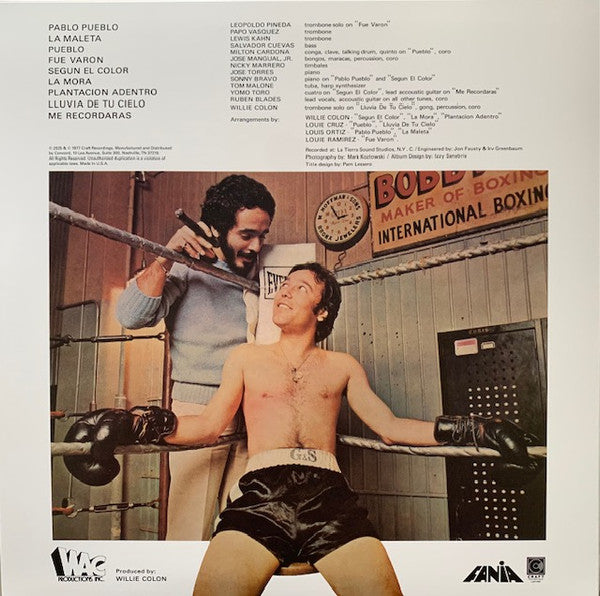 Willie Colon Presents Ruben Blades – Metiendo Mano! - LP
