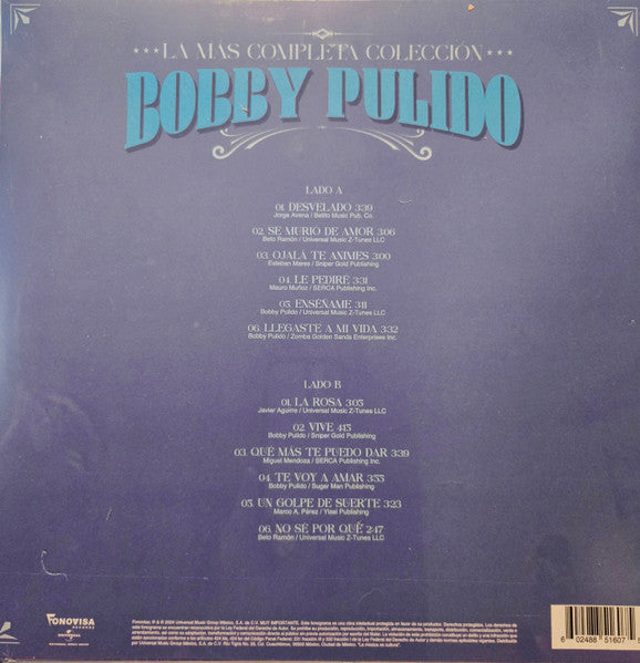 Bobby Pulido – La Más Completa Colección - LP