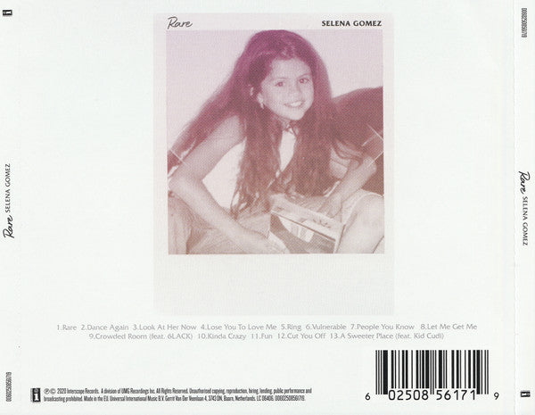 Selena Gomez – Rare - CD