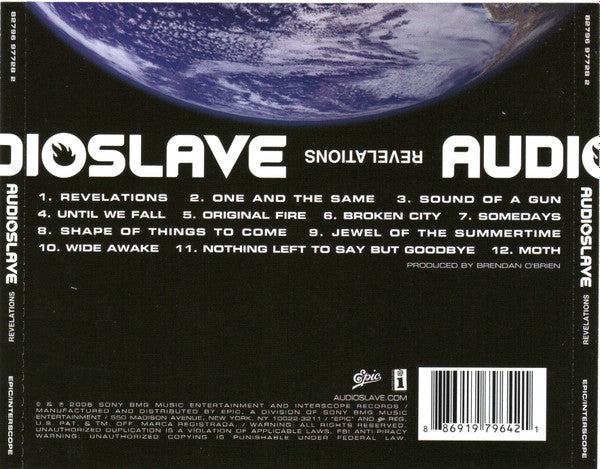 Audioslave – Revelations - CD