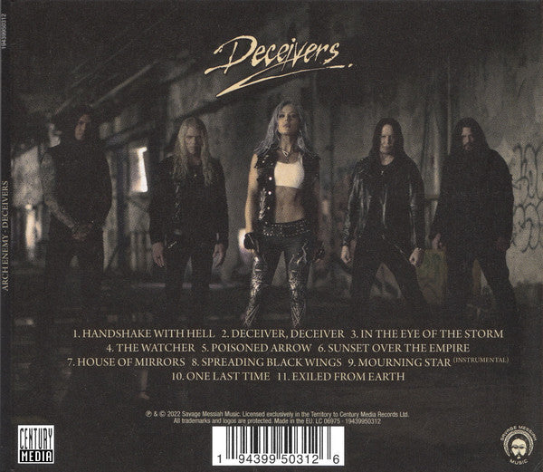 Arch Enemy – Deceivers - CD