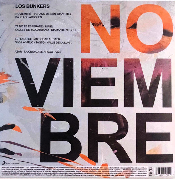 Los Bunkers – Noviembre - LP