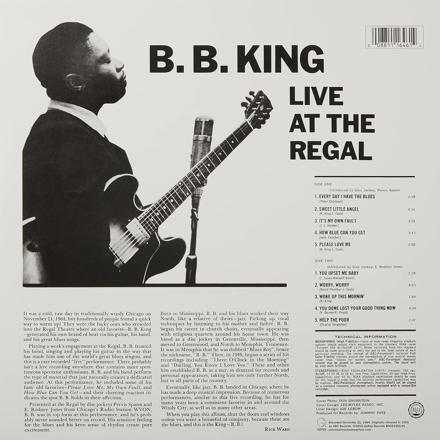 B.B. King – Live At The Regal LP