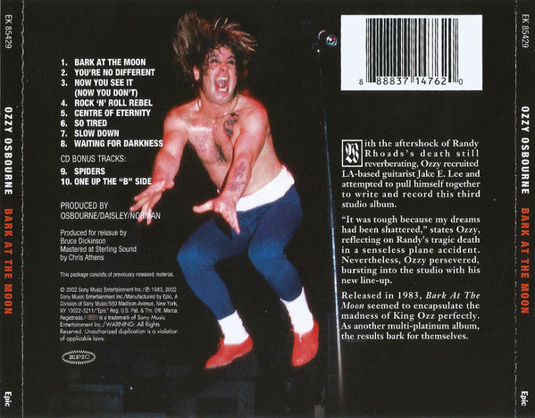 Ozzy Osbourne – Bark At The Moon CD