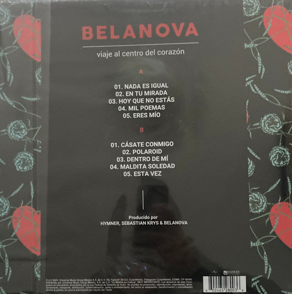 Belanova – Viaje Al Centro Del Corazón - LP Rojo