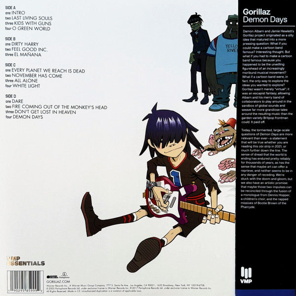 Gorillaz – Demon Days VMP LP