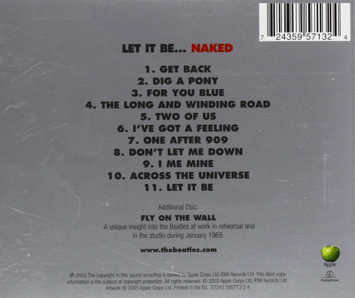 The Beatles – Let It Be... Naked - CD