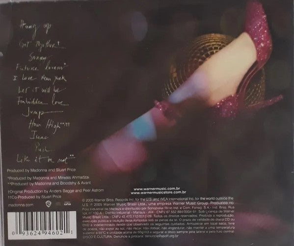 Madonna – Confessions On A Dance Floor - CD