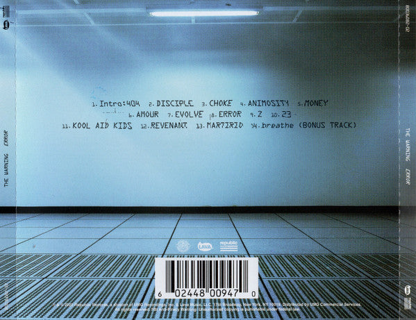 The Vintage Store - The Warning – Error - CD