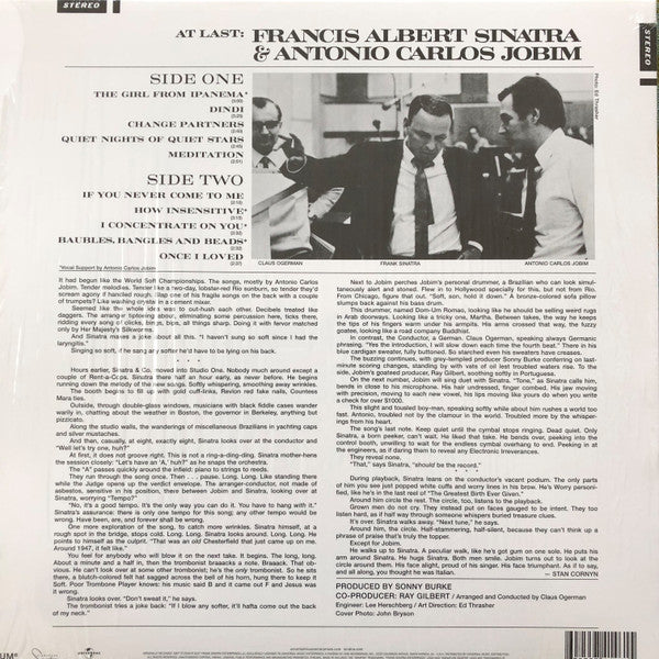 Francis Albert Sinatra & Antonio Carlos Jobim – Francis Albert Sinatra & Antonio Carlos Jobim - LP