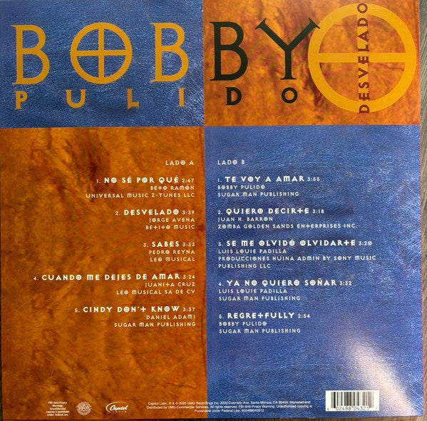 Bobby Pulido – Desvelado - LP