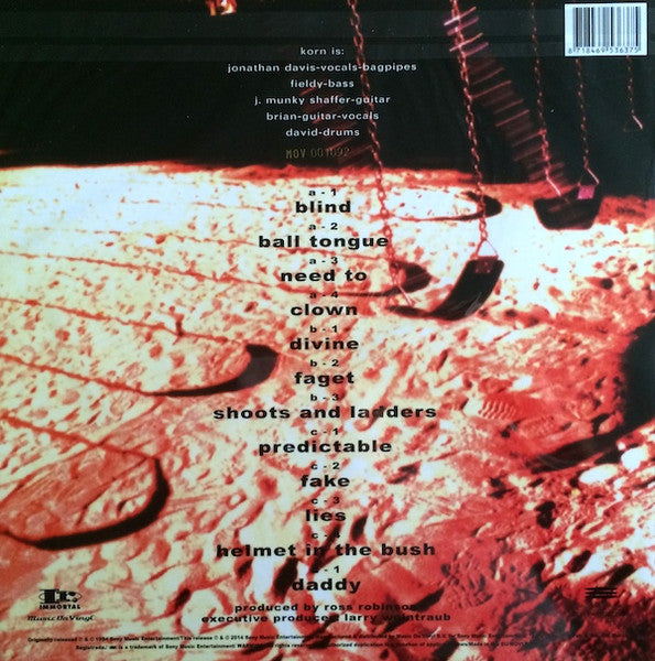 Korn – Korn - LP