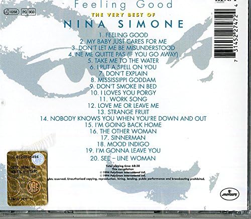 Nina Simone – Feeling Good: The Very Best CD