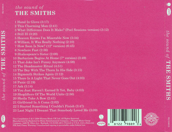 The Smiths – The Sound Of The Smiths - CD
