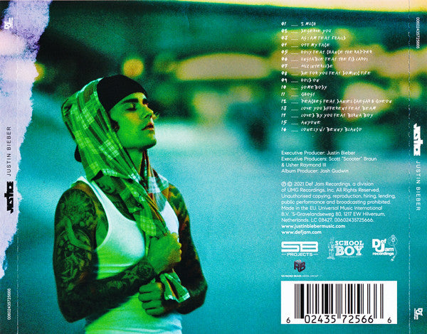 Justin Bieber – Justice - CD