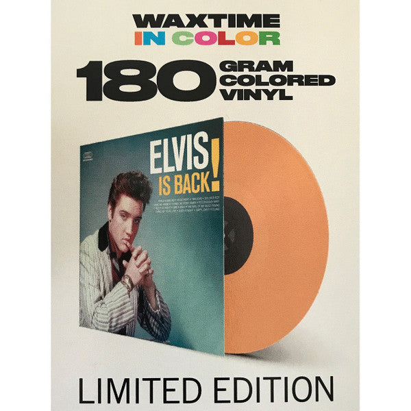 Elvis Presley – Elvis Is Back - LP Naranja