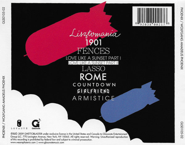 Phoenix – Wolfgang Amadeus Phoenix - CD