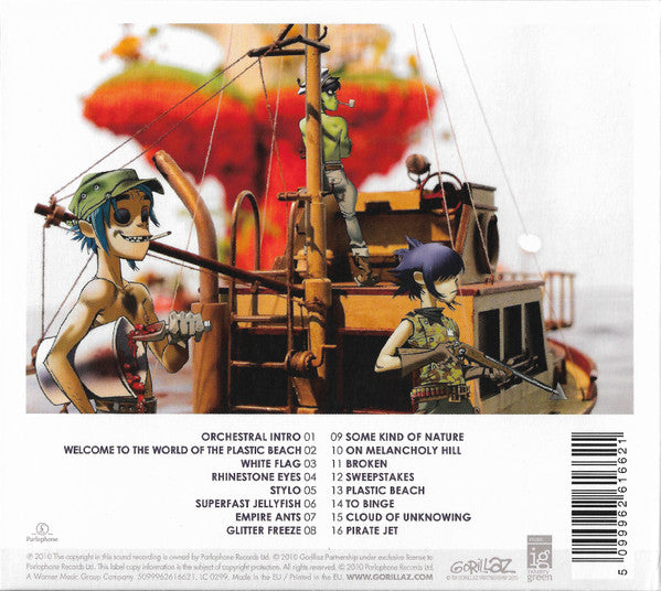 Gorillaz – Plastic Beach - CD
