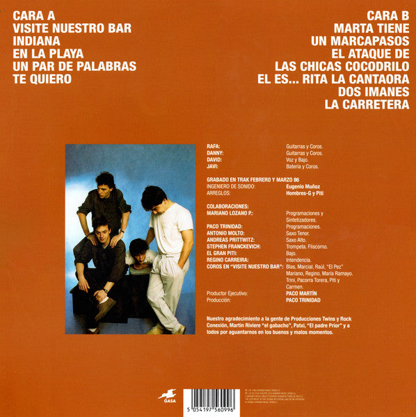 Hombres G – La Cagaste... Burt Lancaster - LP
