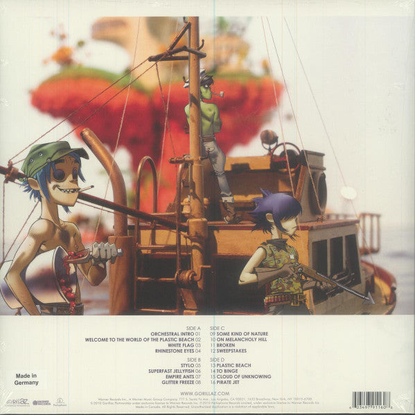 Gorillaz – Plastic Beach - LP
