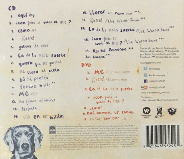 Jesse Y Joy – ¿Con Quién Se Queda El Perro? - CD+DVD