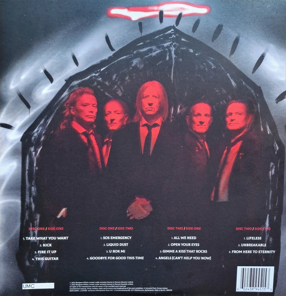 Def Leppard – Diamond Star Halos - Lp Rojo/Amarillo