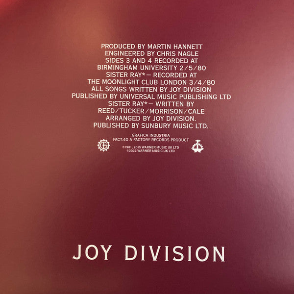 Joy Division – Still - LP