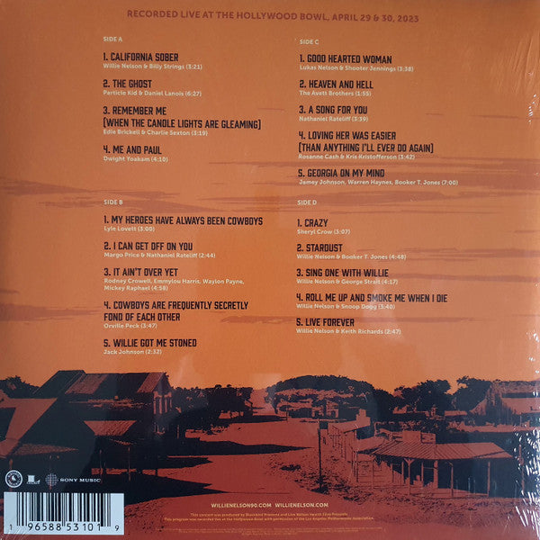 Willie Nelson - Long Story Short - Live At The Hollywood Bowl Vol II LP RSD 2024