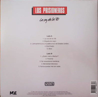 Los Prisioneros – La Voz De Los '80 - LP